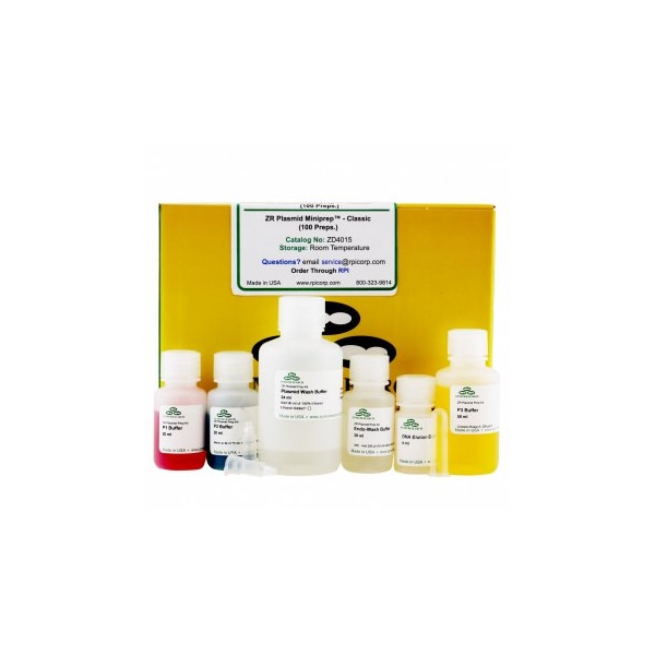 Zymo Research ZR Plasmid Miniprep-Classic Kit, 100 Preps ZD4015 - main